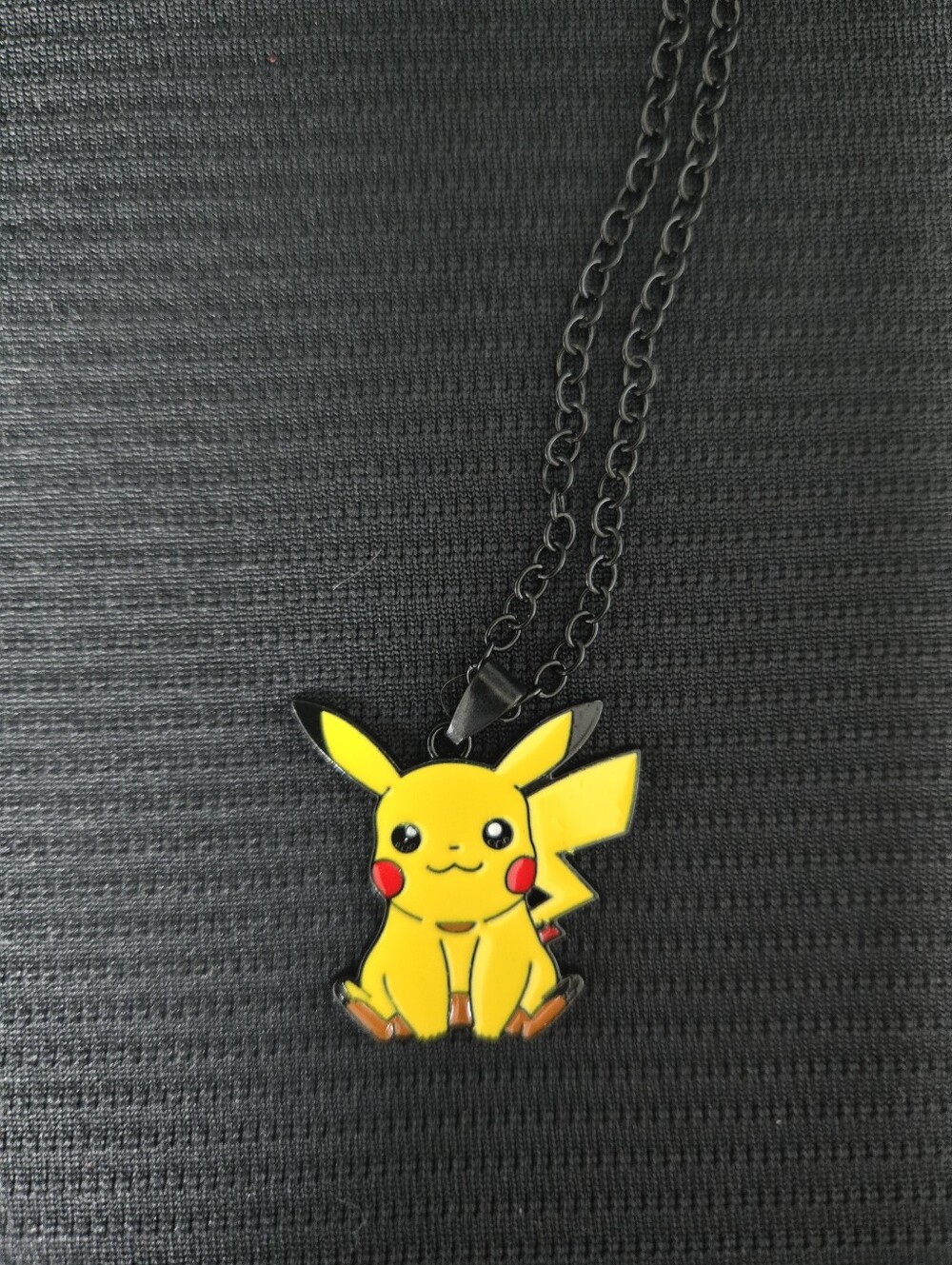 Pikachu Enamel Pendant Necklace